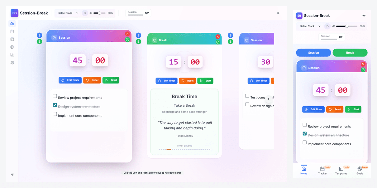 MaxMode Tracker screenshot